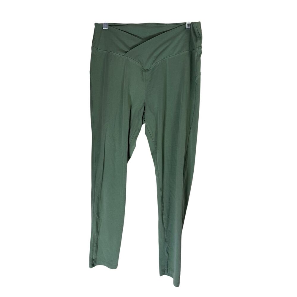 Pink Victoria's Secret Mint Green Activewear Leggings‎ Pants Size XL